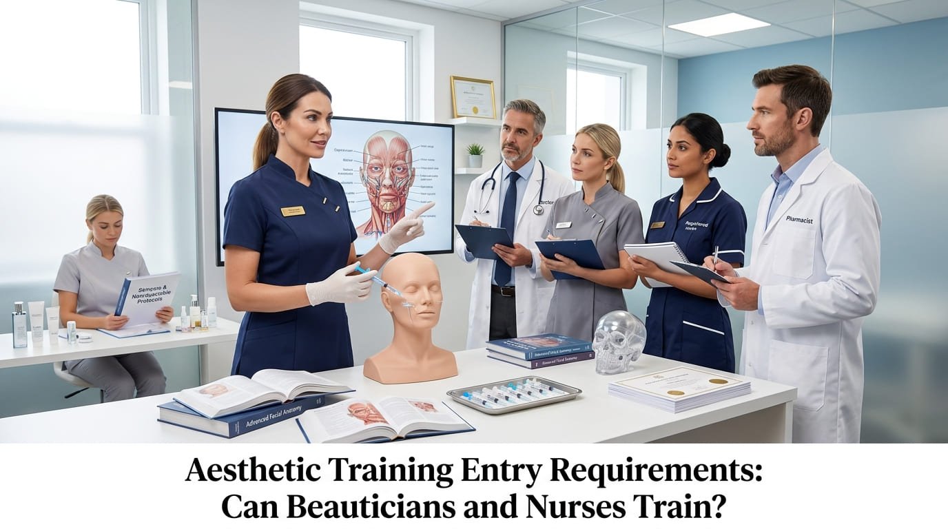 Aesthetic Training Entry Requirements: Can Beauticians and Nurses Train?