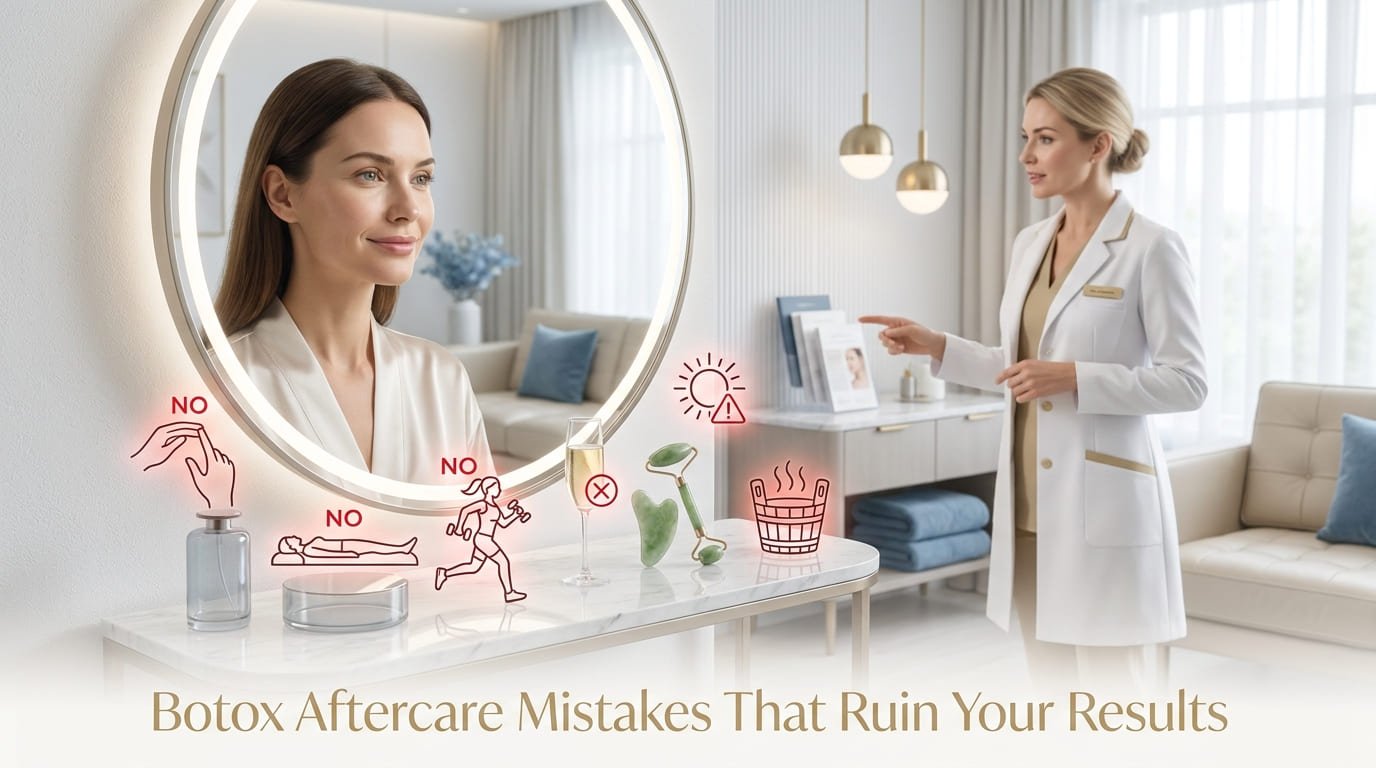 Botox Aftercare Mistakes That Ruin Your Results