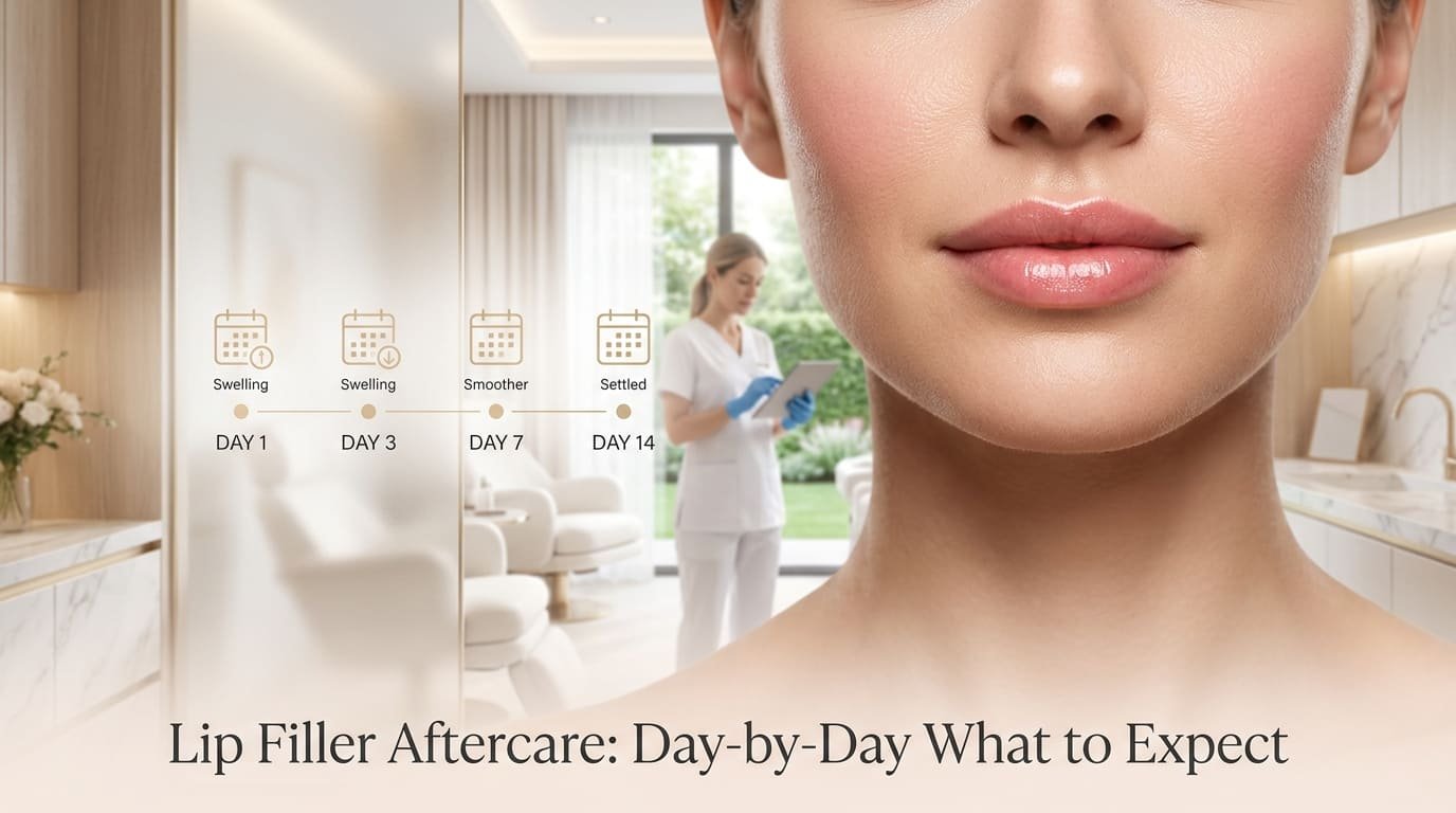 Lip Filler Aftercare: Day-by-Day What to Expect