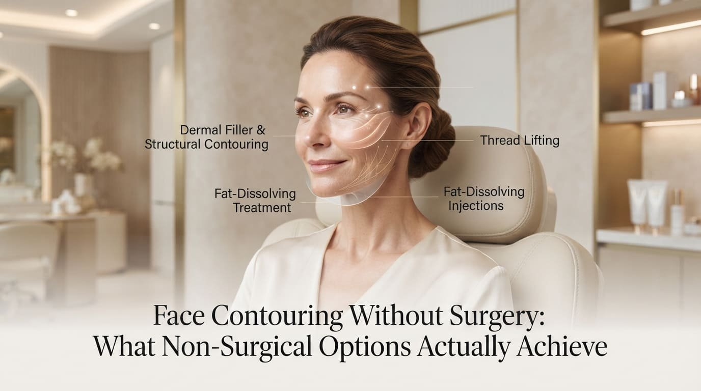 Face Contouring Without Surgery: What Non-Surgical Options Actually Achieve