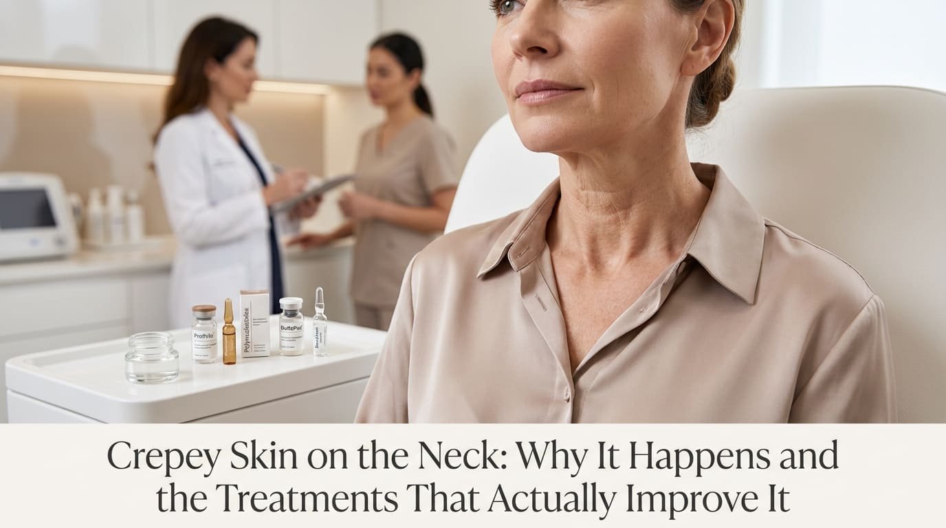 Crepey Skin on the Neck: Why It Happens and the Treatments That Actually Improve It