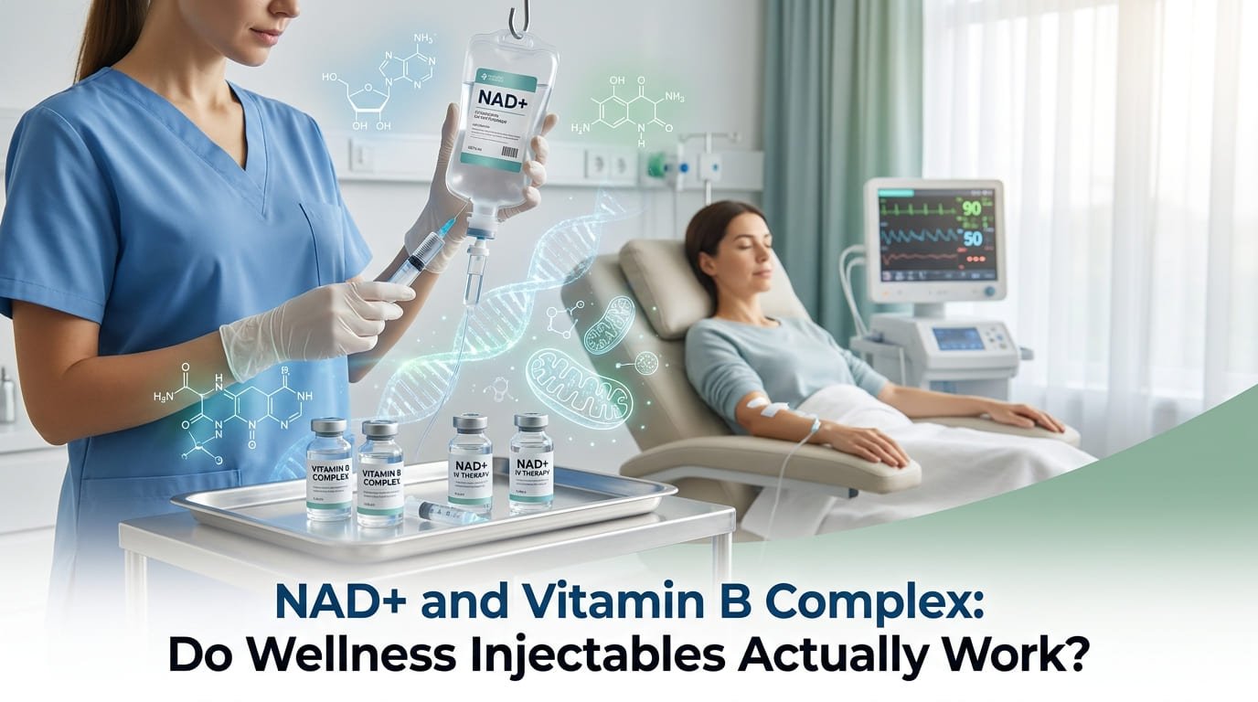 NAD+ and Vitamin B Complex: Do Wellness Injectables Actually Work?