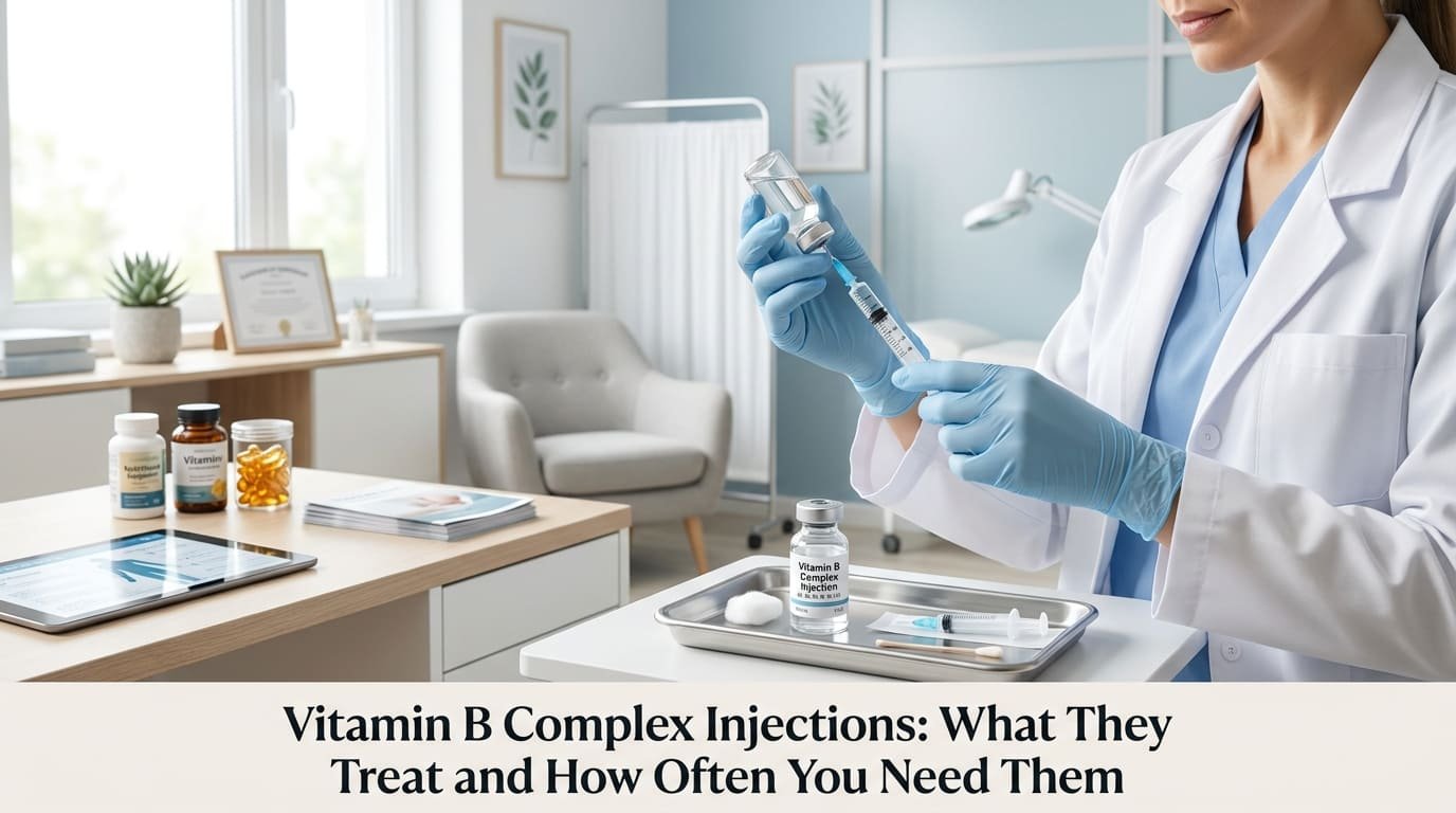Vitamin B Complex Injections: What They Treat and How Often You Need Them