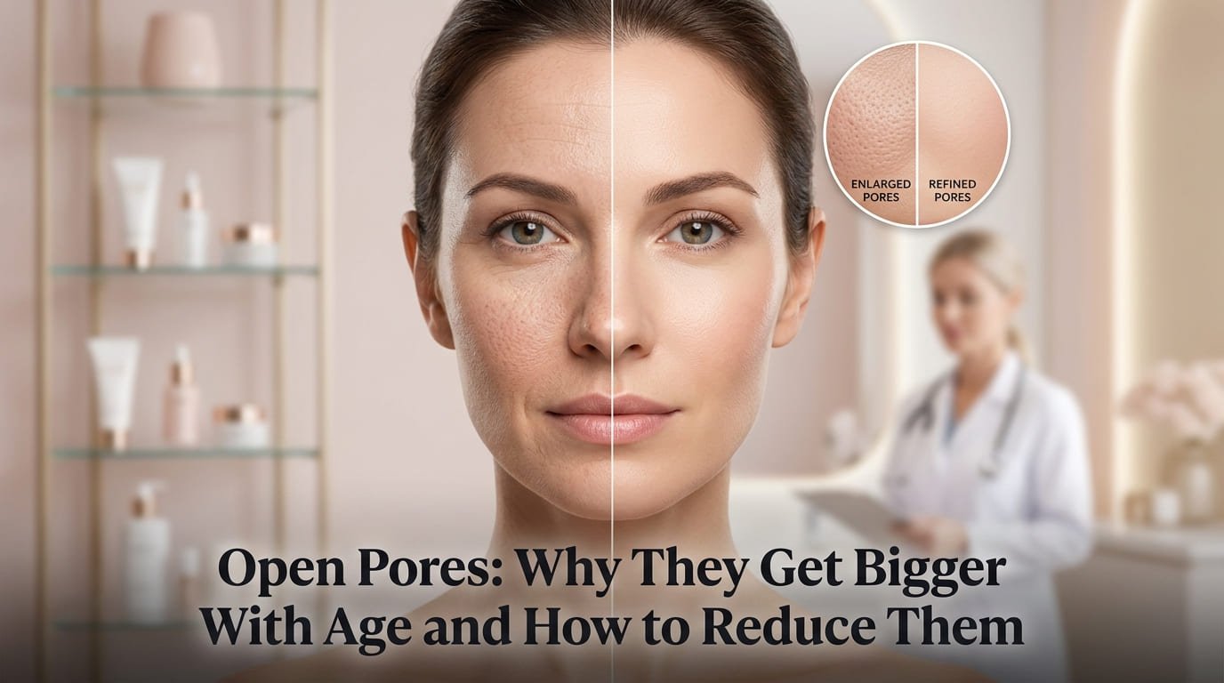 Open Pores: Why They Get Bigger With Age and How to Reduce Them