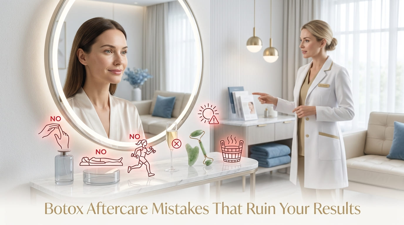 Botox Aftercare Mistakes That Ruin Your Results