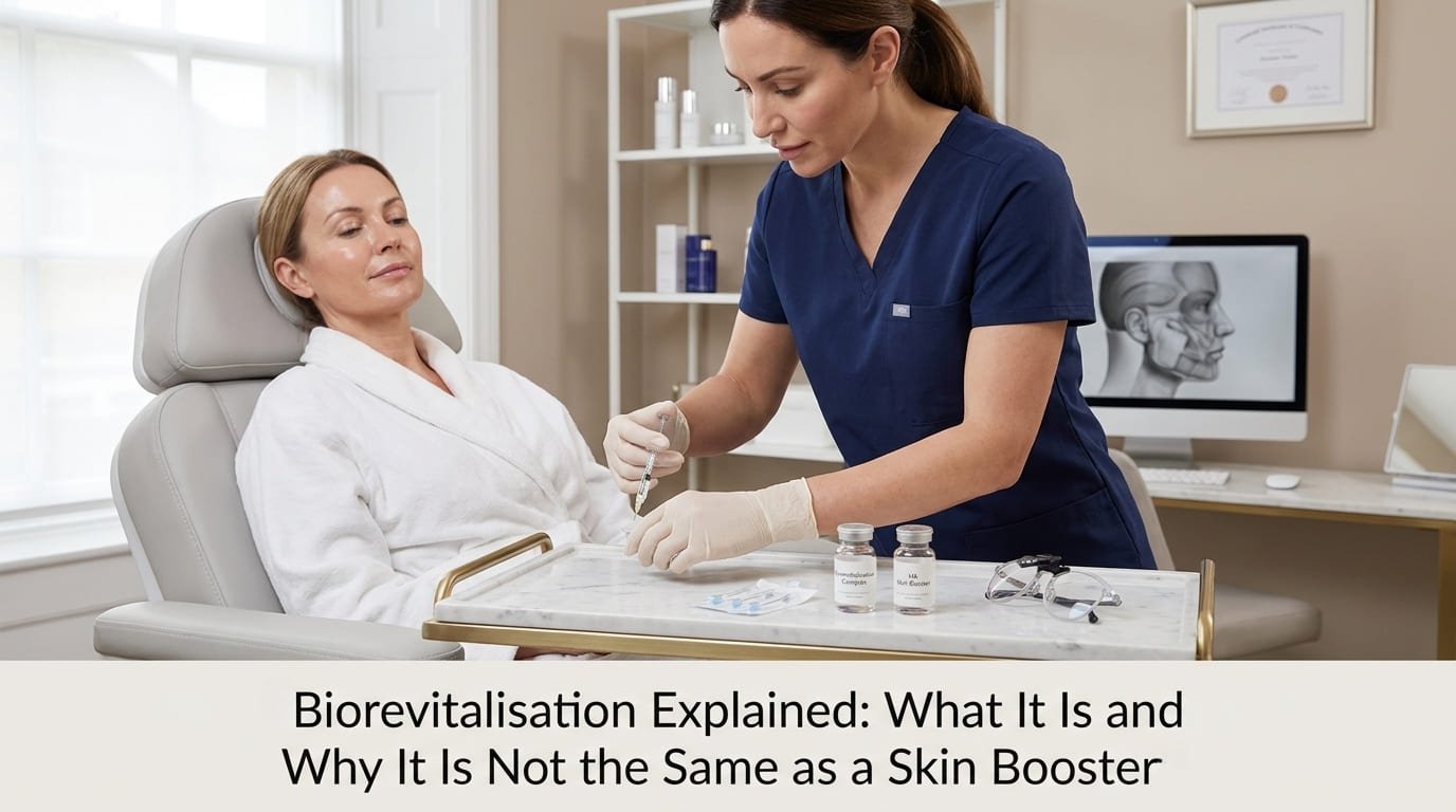 Biorevitalisation Explained: What It Is and Why It Is Not the Same as a Skin Booster