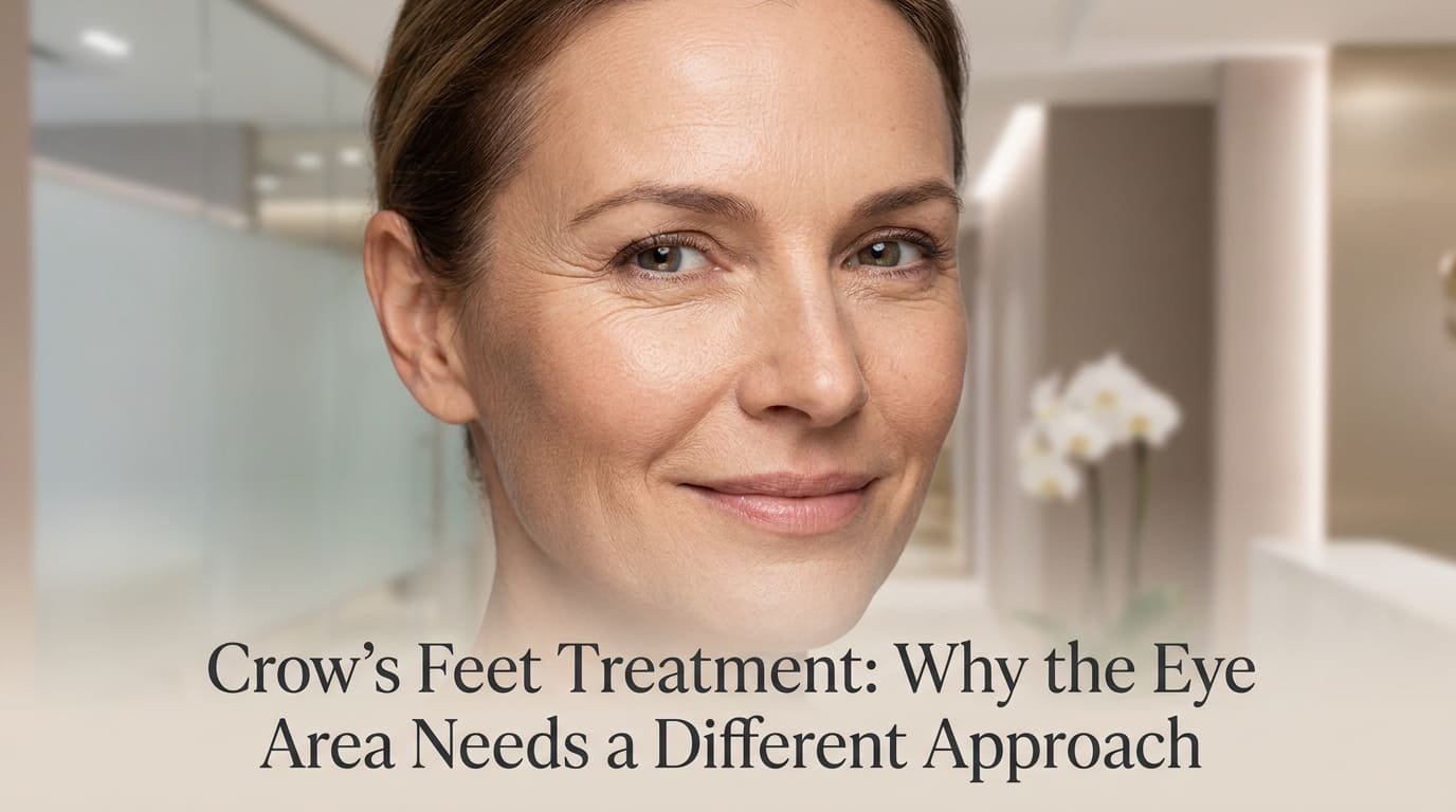 Crow's Feet Treatment: Why the Eye Area Needs a Different Approach